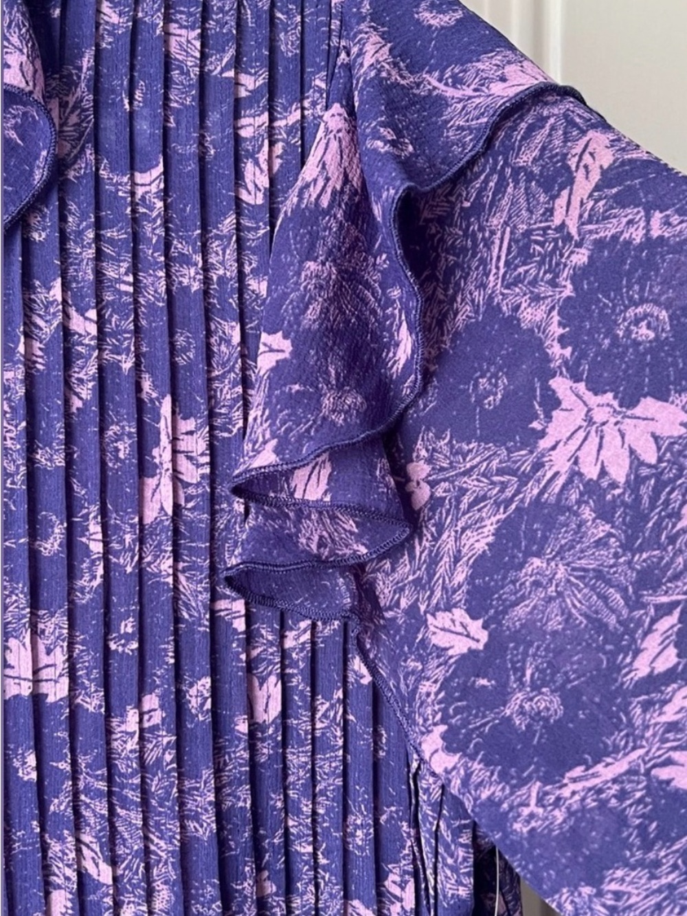 Free People Purple These Dreams Mini Dress - Picture 6 of 8